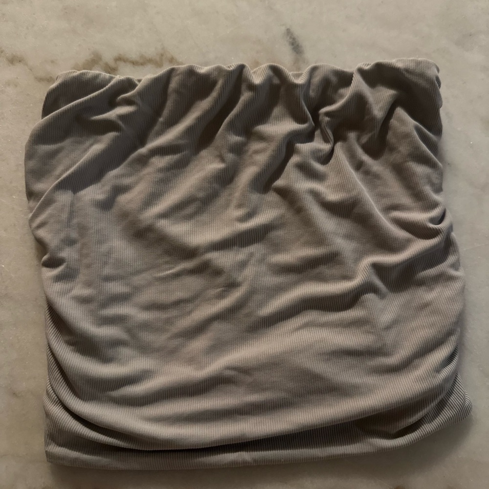 Gray Tube Top
